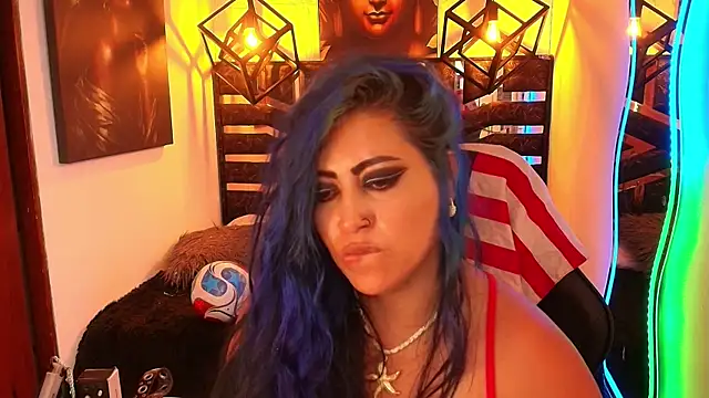 scarleth_blue live