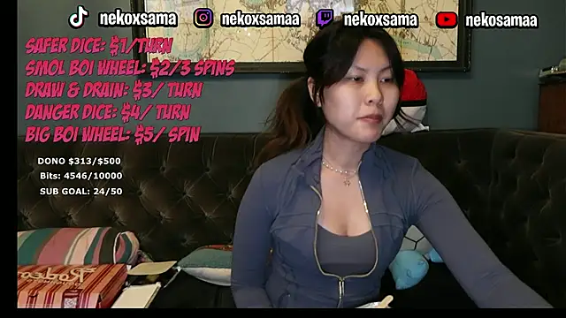 NekoxSama live