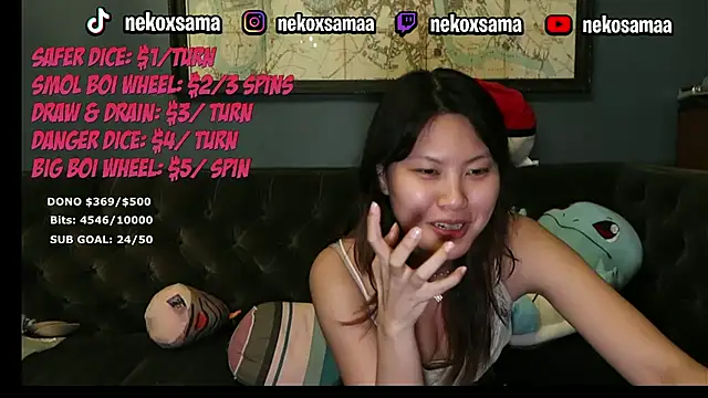 NekoxSama live