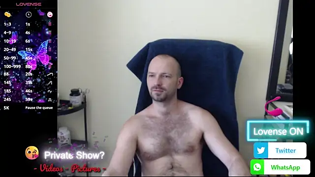 RealManHaveHairy live