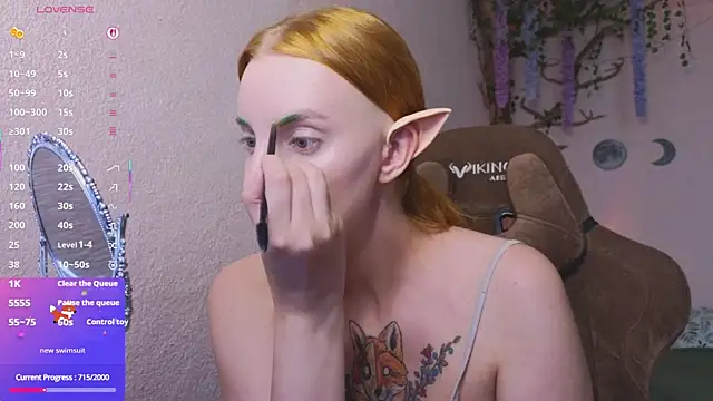 Elfie_Agatha live