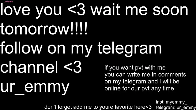 My_Emmy live