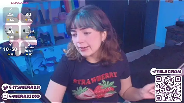 meraki_fraise live
